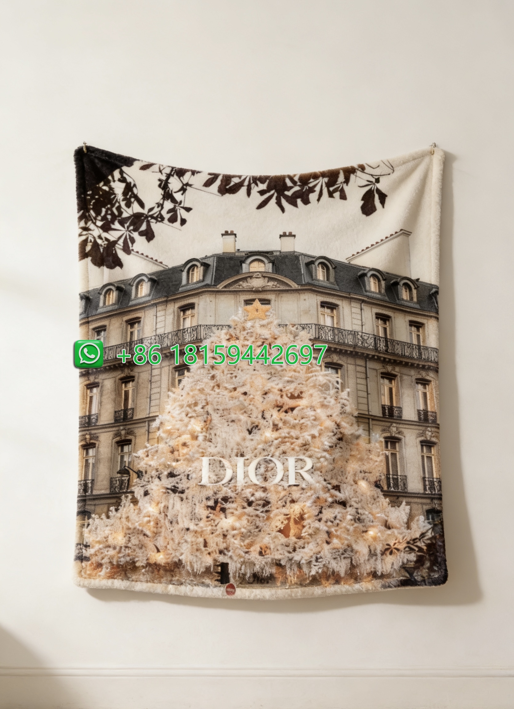Dior Throw Blankets